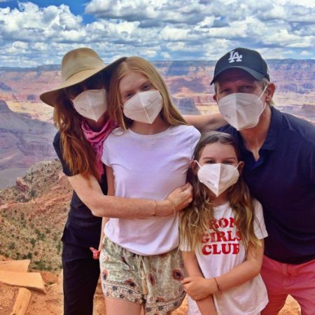 Iris Friday Seppala and her family took a picture at the Grand Canyon. 